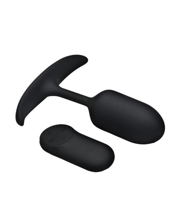 Heavy Hitters - Vibrating Weighted Silicone Anal Plug - Medium - Image 3