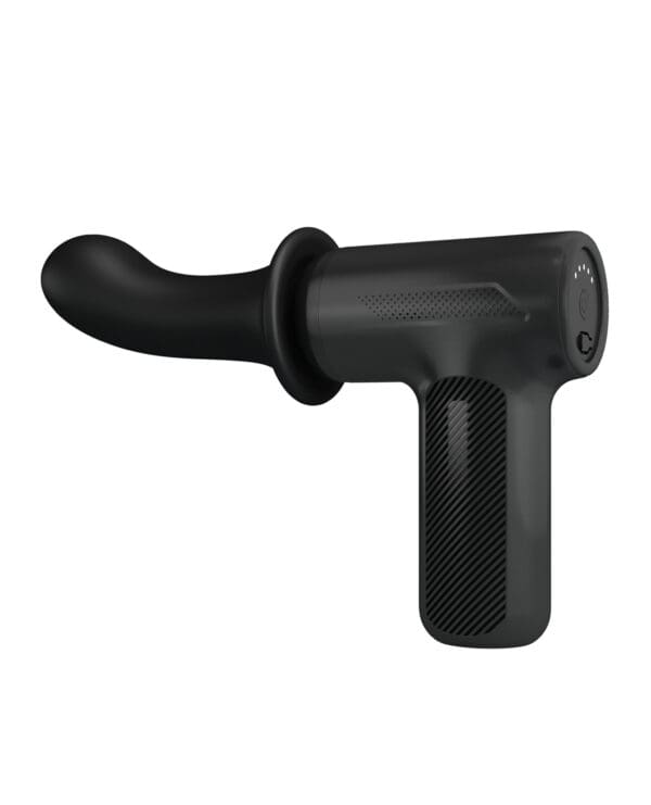 Pretty Love DJ DoctorThrusting Gun Massager - Black - Image 3