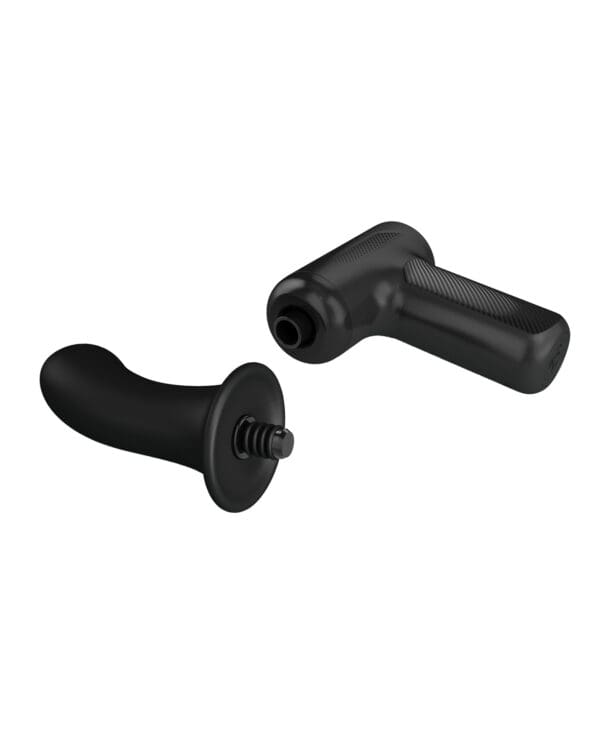 Pretty Love DJ DoctorThrusting Gun Massager - Black - Image 5