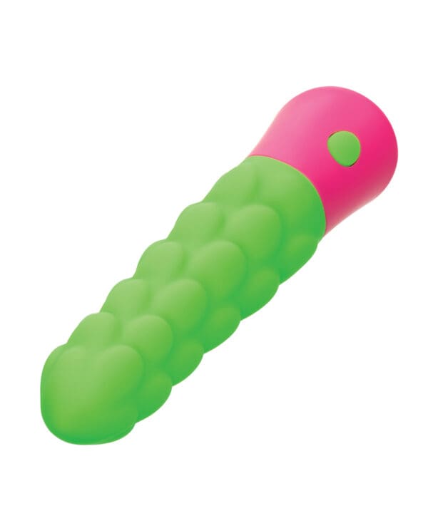 Rave Ripple Vibrator - Green/Pink - Image 3
