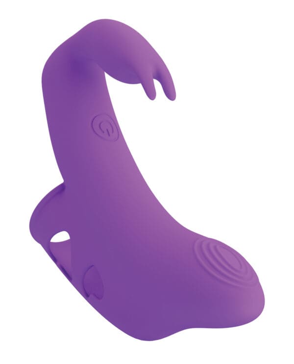 Pretty Love Yenna Dual Finger Vibe - Purple - Image 3