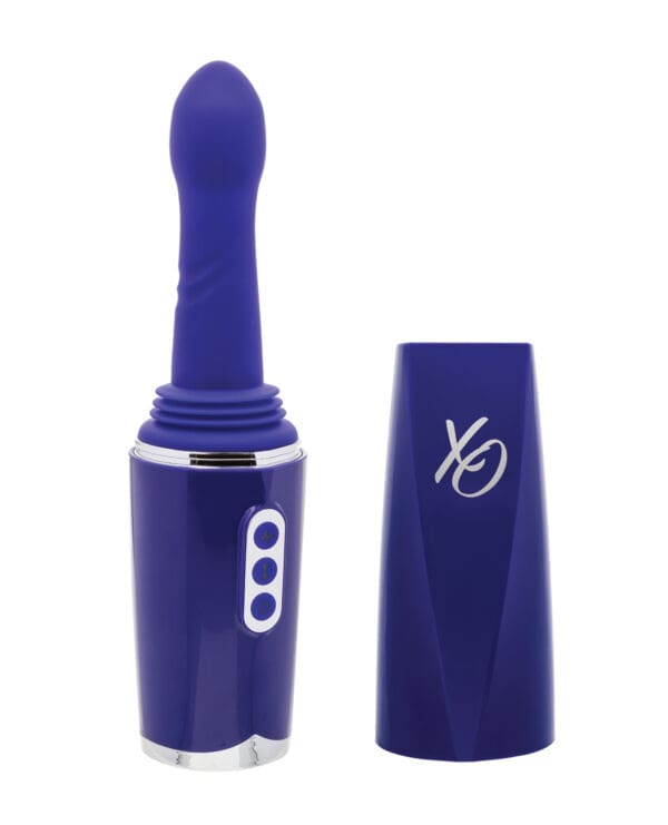 Overdrive Travel Thruster Portable Sex Machine - Purple - Image 2