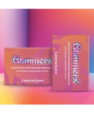 Love to Love Glimmers Personalized Scratch Off - Multi Color