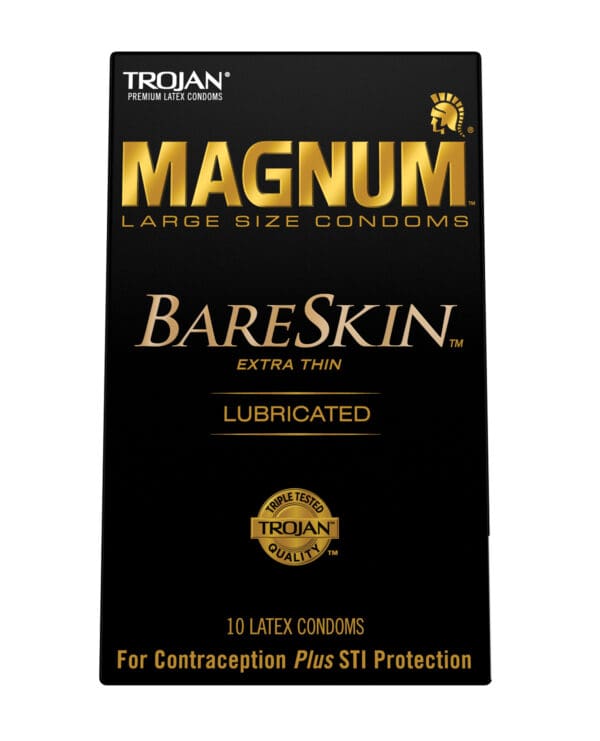 Trojan Magnum Bareskin Condoms - Box of 10 - Image 2