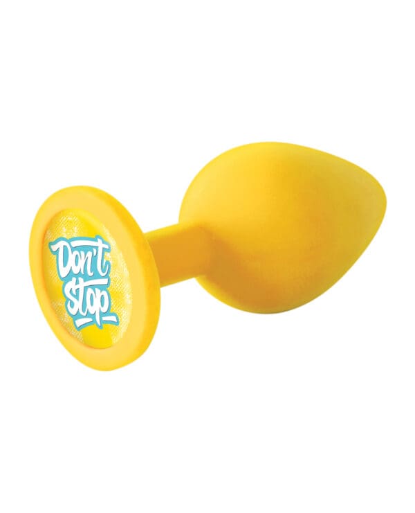 The 9's Booty Talk Don't Stop Plug - Yellow - Image 3