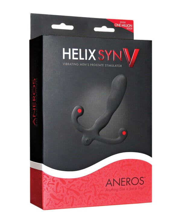 Aneros Vibrating Helix Syn V Prostate Massager- Black - Image 5