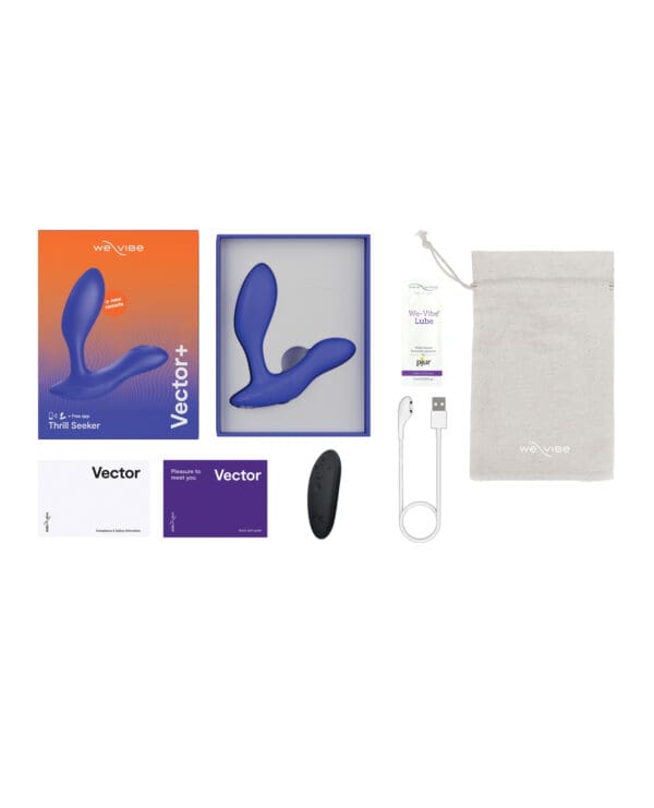 We-Vibe Vector+ - Royal Blue - Image 5