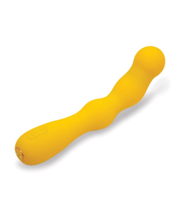 Nu Sensuelle Siren Nubii G-Spot Vibe w/Hinge - Yellow - Image 4