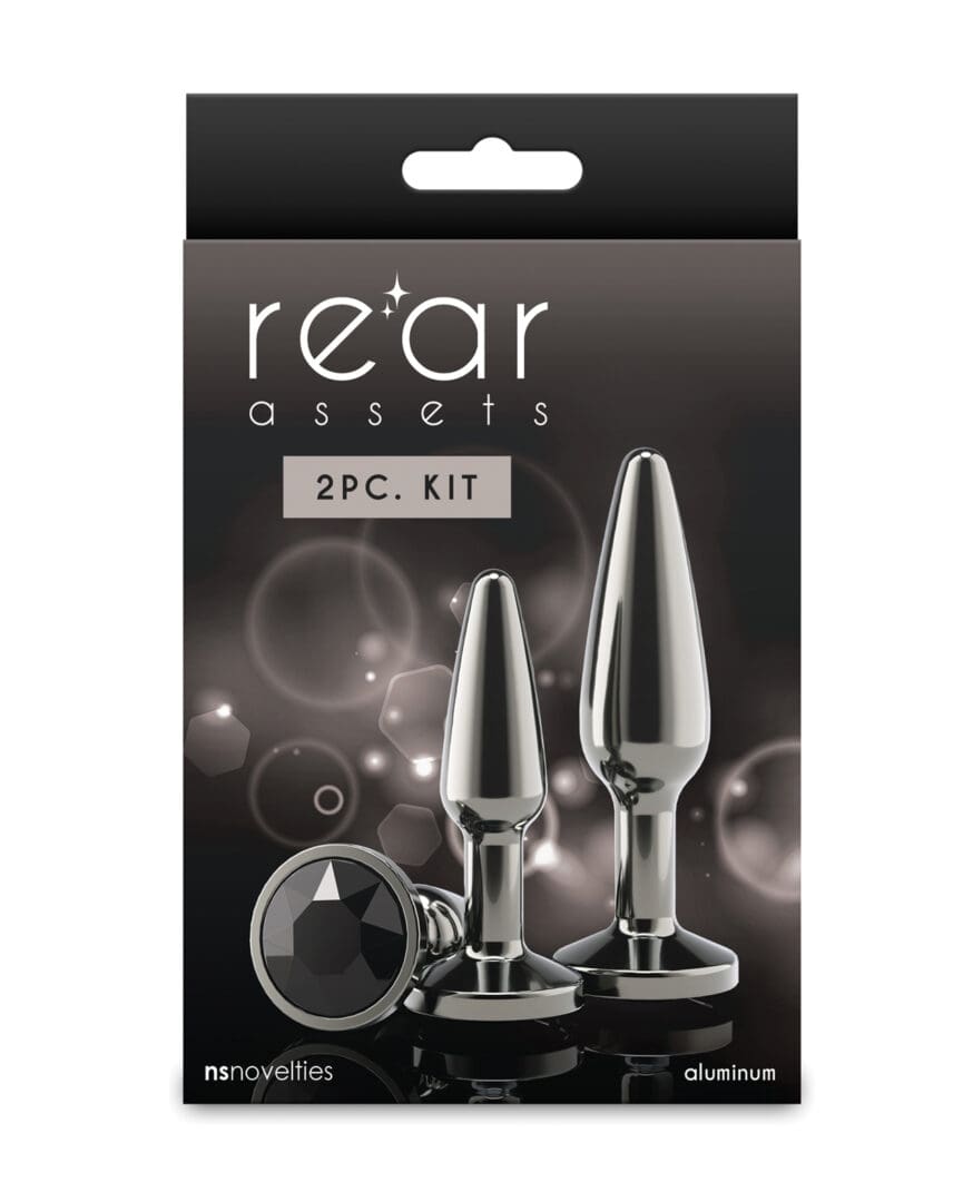 Rear Assets Tapered Trainer Kit Gunmetal - Black