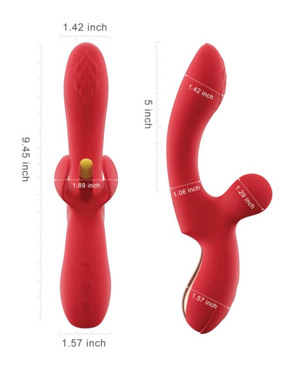 FORTEXA Kinky Finger Flapping Clit & G-Spot Vibrator with App Control - Image 5