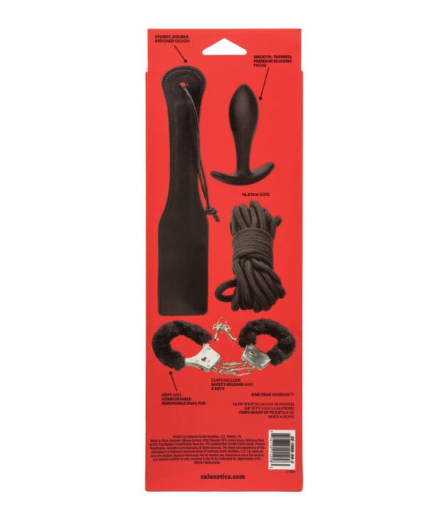 Pleasure Kits Bondage Collection - Black - Image 4