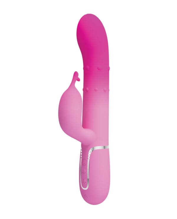 Pretty Love Shima Vertical & Horizontal Beads Rabbit - Pink - Image 2