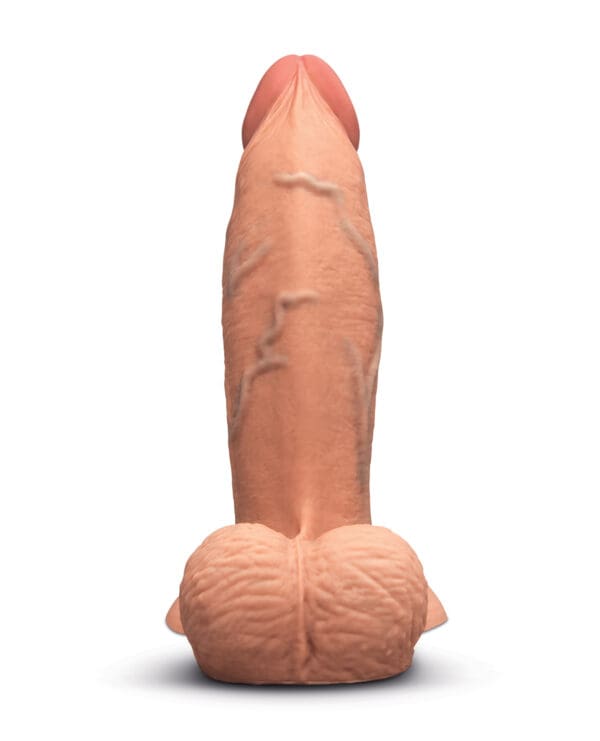 b-Vibe Slipskin 7" Girthy - Mocha - Image 3
