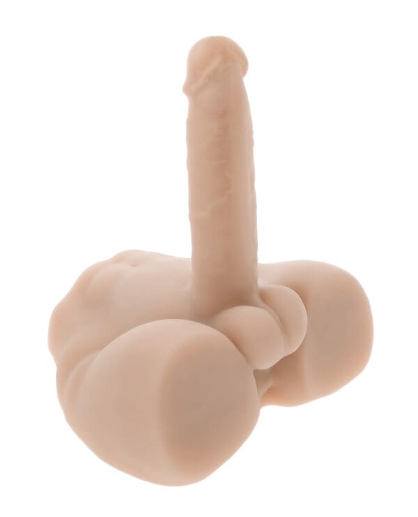 Evolved Easy Rider Thrusting & Vibrating Life-Like Dildo - Light - Image 2