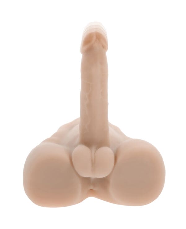 Evolved Easy Rider Thrusting & Vibrating Life-Like Dildo - Light - Image 5