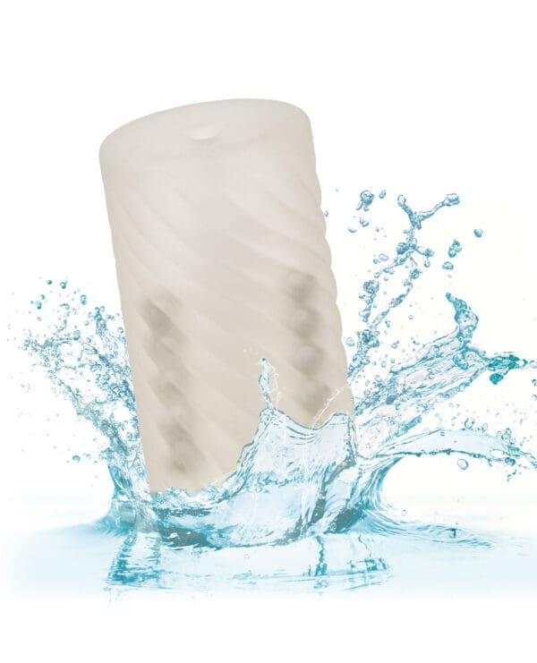 Pop Sock! Beaded Stroker - Clear - Image 5