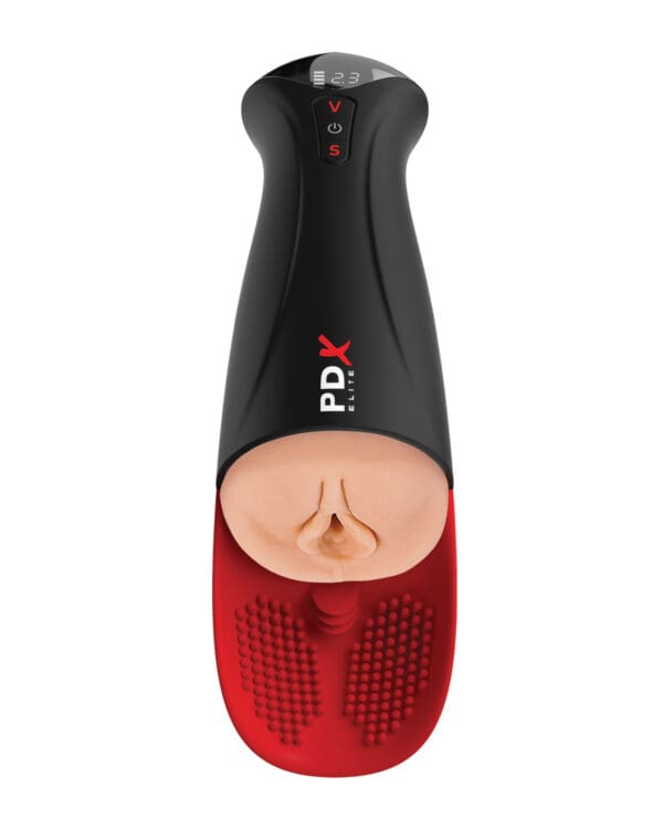 PDX Elite Fuck-O-Matic  Pro XL Pussy Stroker - Light - Image 2