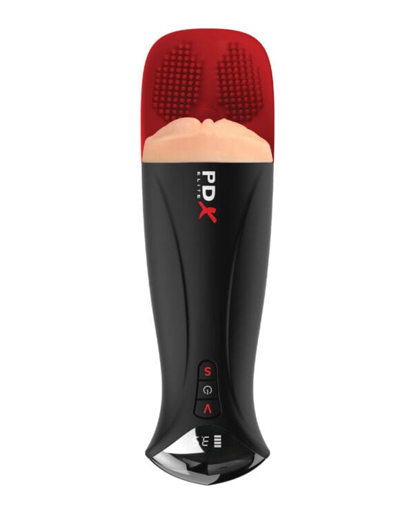 PDX Elite Fuck-O-Matic  Pro XL Pussy Stroker - Light - Image 3