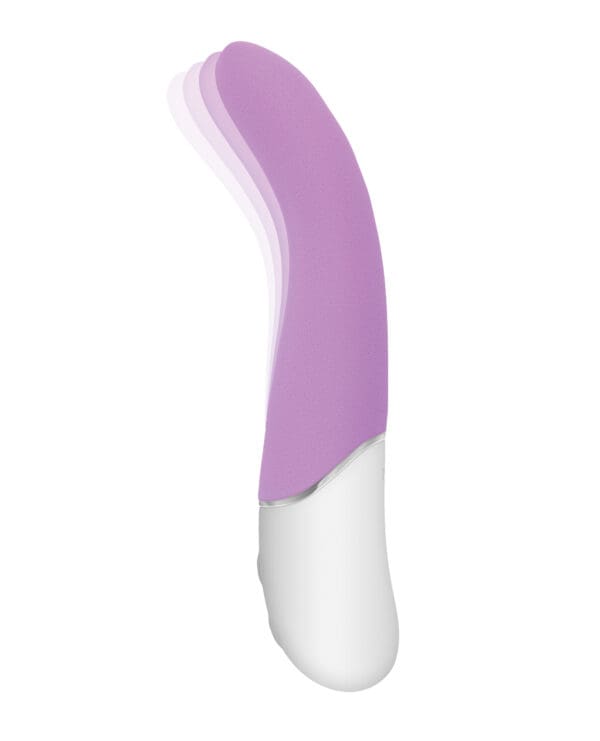 Evolved Slip of the Tongue G-Spot Vibrator - Purple/White - Image 4