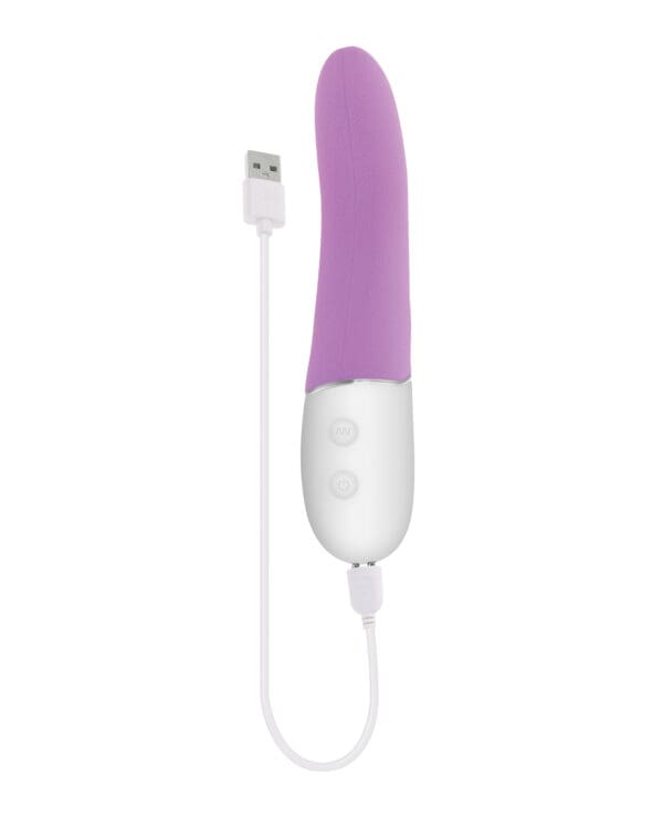 Evolved Slip of the Tongue G-Spot Vibrator - Purple/White - Image 5