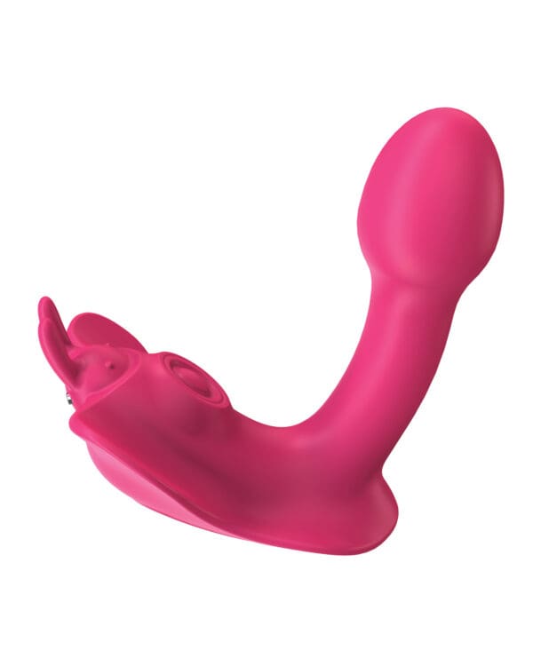 Honey Ryder Dual Action Thumping & Vibrating Rabbit - Pink - Image 3