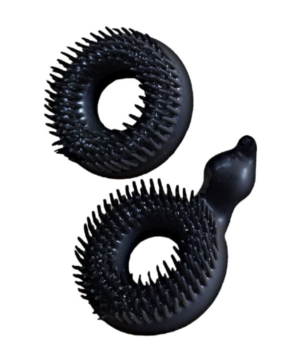 Enhancer Dual Love Rings - Black - Image 2