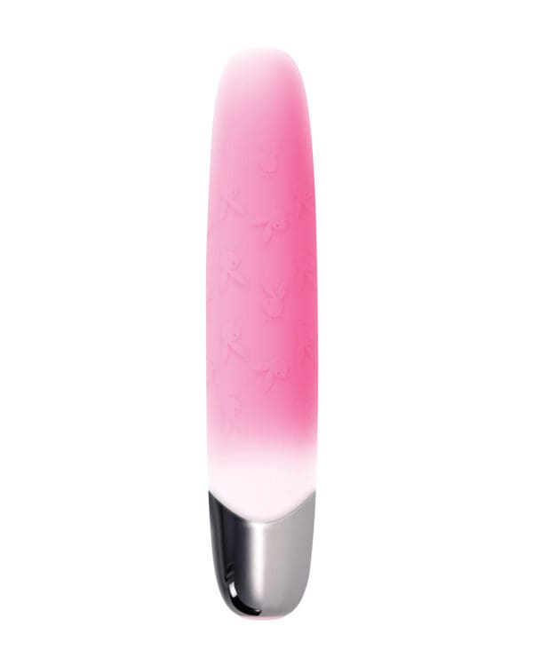 Playboy Pleasure Bunnies on Parade Bullet Vibe - Pink/White - Image 3