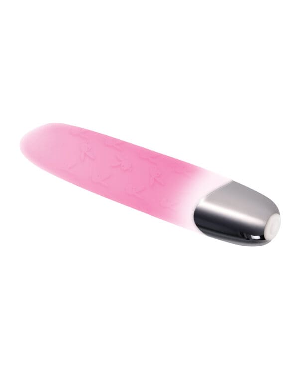 Playboy Pleasure Bunnies on Parade Bullet Vibe - Pink/White - Image 4