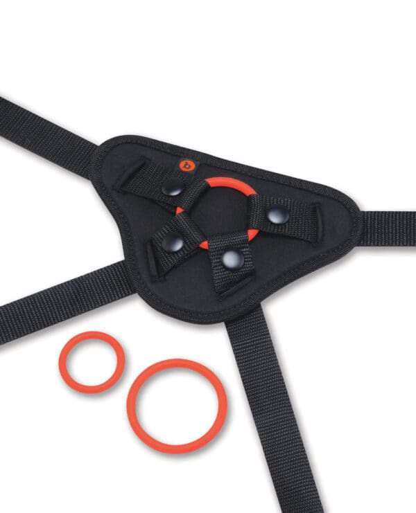 b-vibe Beginner Strap-On Harness Set - With 5” Silicone Dildo Peg - Image 4
