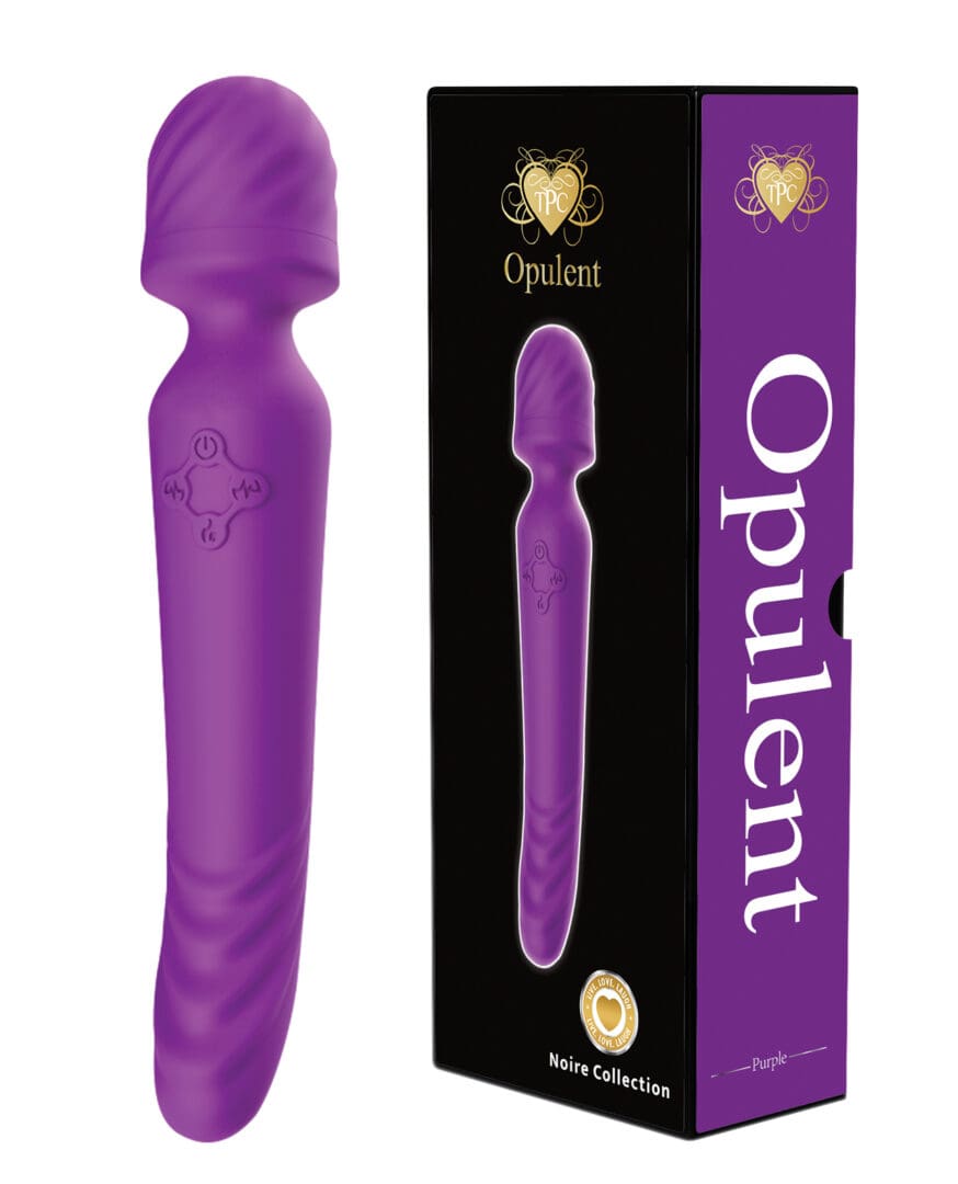 Opulent Luxe Warming Wand  - Purple