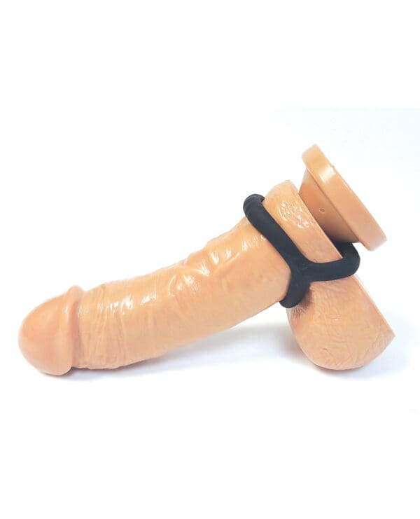 Spartacus Liquid Silicone Ball Divider - Black - Image 3