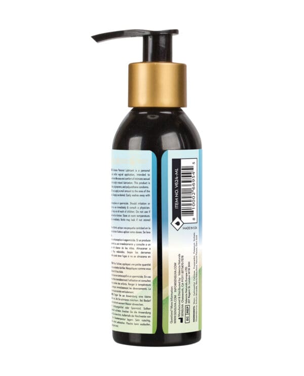 Sensuva Natural Water Based Personal Moisturizer - 4 oz Peach - Image 2