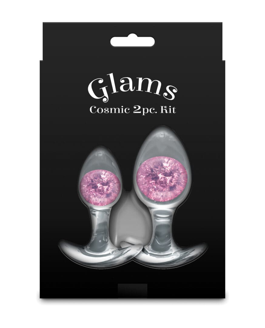 Cosmic Glams 2pc Plug Kit - Pink - Image 4