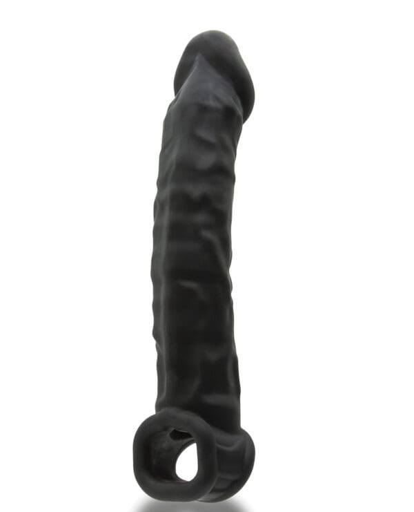 Oxballs Muscle Ripped Inner Ribbed Velvet-Smooth Cocksheath - Special Edition Black - Image 2