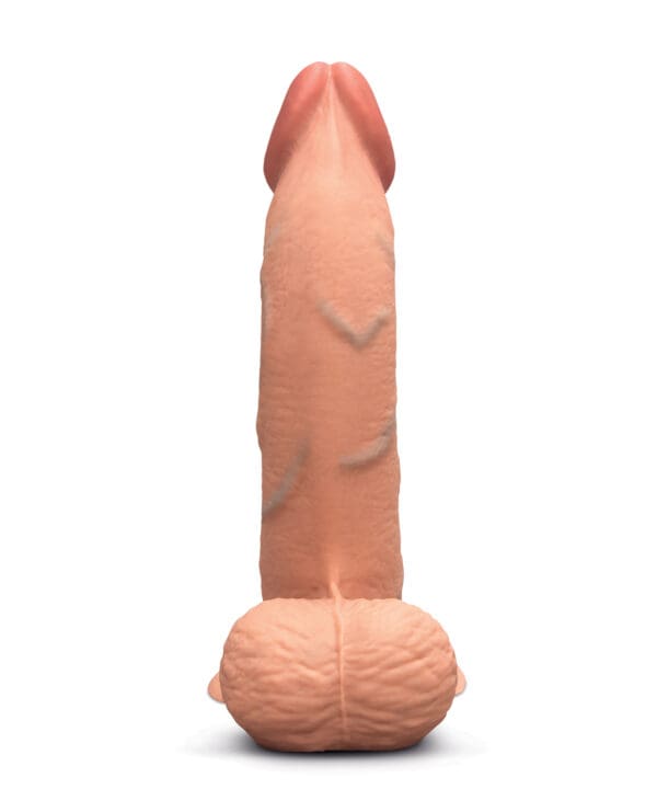 b-Vibe Slipskin 8" Curvy - Mocha - Image 3