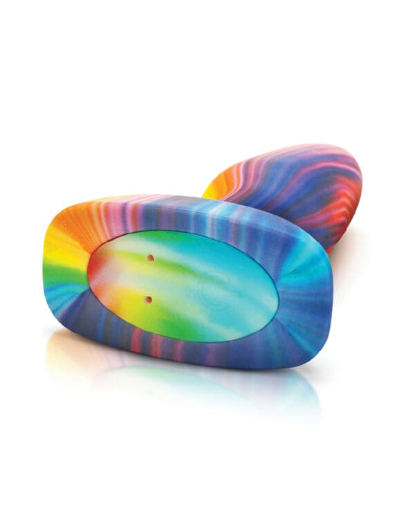 b-Vibe Peace & Love Tie-Dye Rimming Plug - Special Edition - Image 5