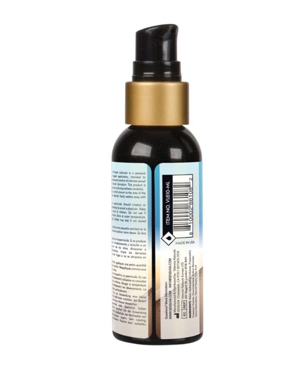 Sensuva Natural Water Based Personal Moisturizer - 1.93 oz Exotic Coconut - Image 2