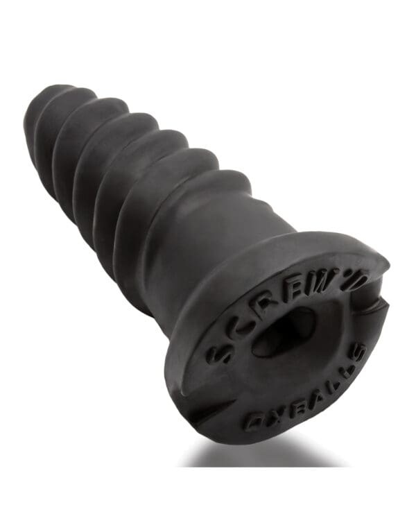 Oxballs Screwdhole Screw'd-in Open Tip Masturbator - Black - Image 3