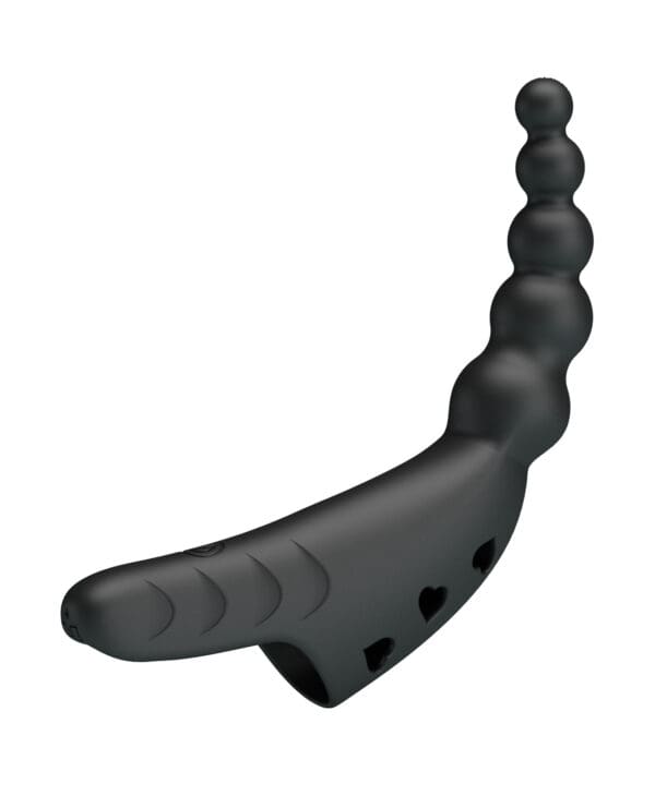Pretty Love Jordin Beaded Finger Vibe - Black - Image 3