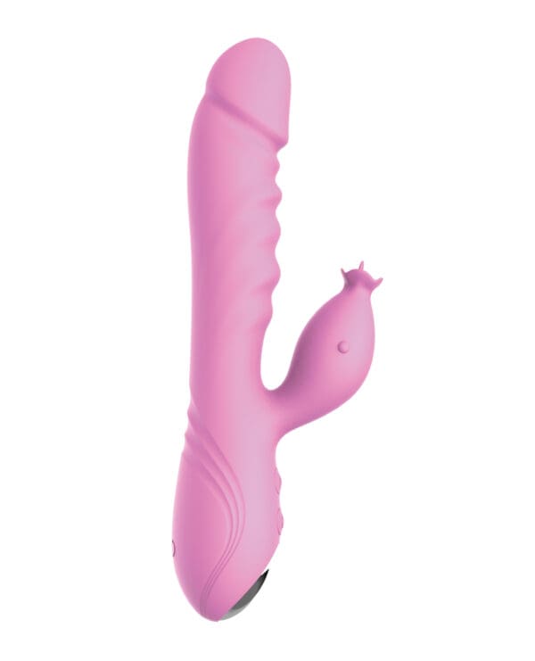Red Queen Tickler Rabbit Vibe - Pink - Image 3