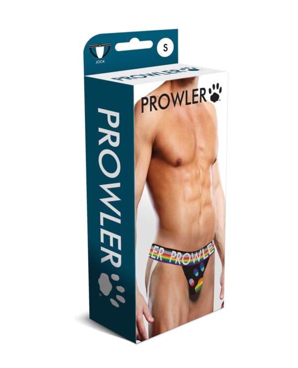 Prowler Oversized Paw Jock Strap - Black/Multi SM - Image 3