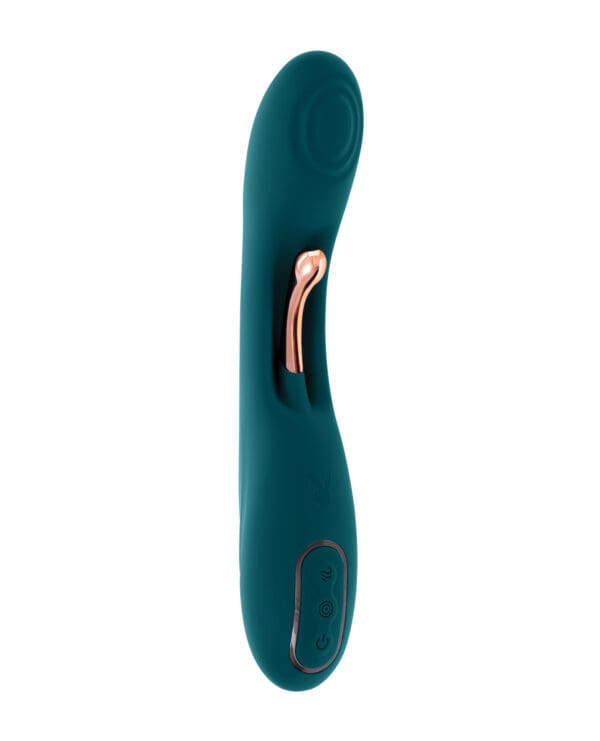 Playboy Pleasure Aurelie G-Spot Vibrator - Teal - Image 2
