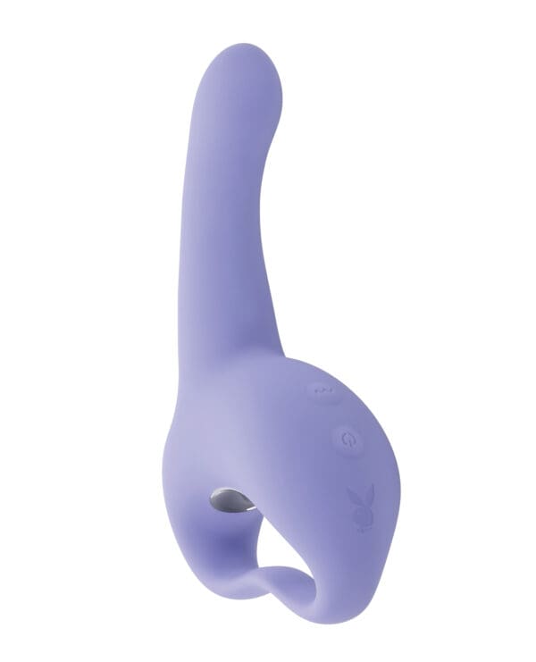 Playboy Pleasure Nice to Meet You Rabbit Vibrator - Lavender - Image 2