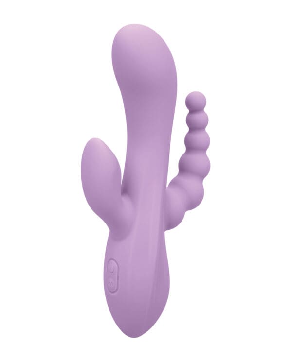 Flex Bend & Hold Triple Rumbler Triple Motor Massager - Purple - Image 2