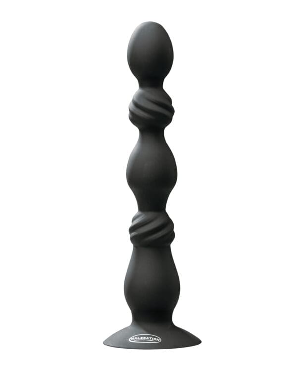 Malesation Vibro Long Anal Drill - Black - Image 2