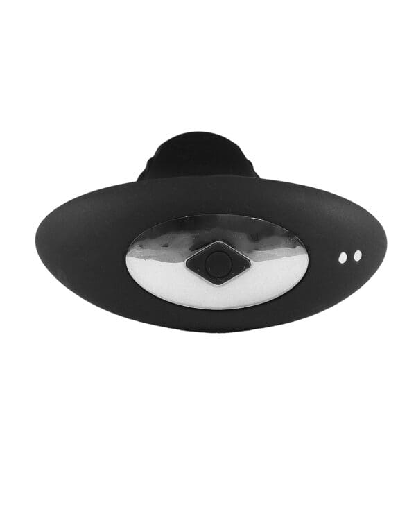 Atomic Tapping Anal Plug w/Remote Control - Black - Image 4