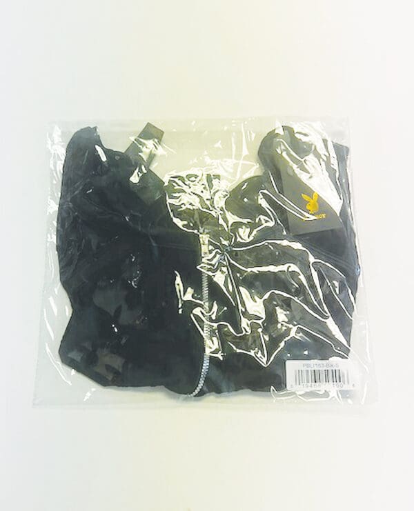 Playboy Bunny Charm Teddy - Black XL - Image 3