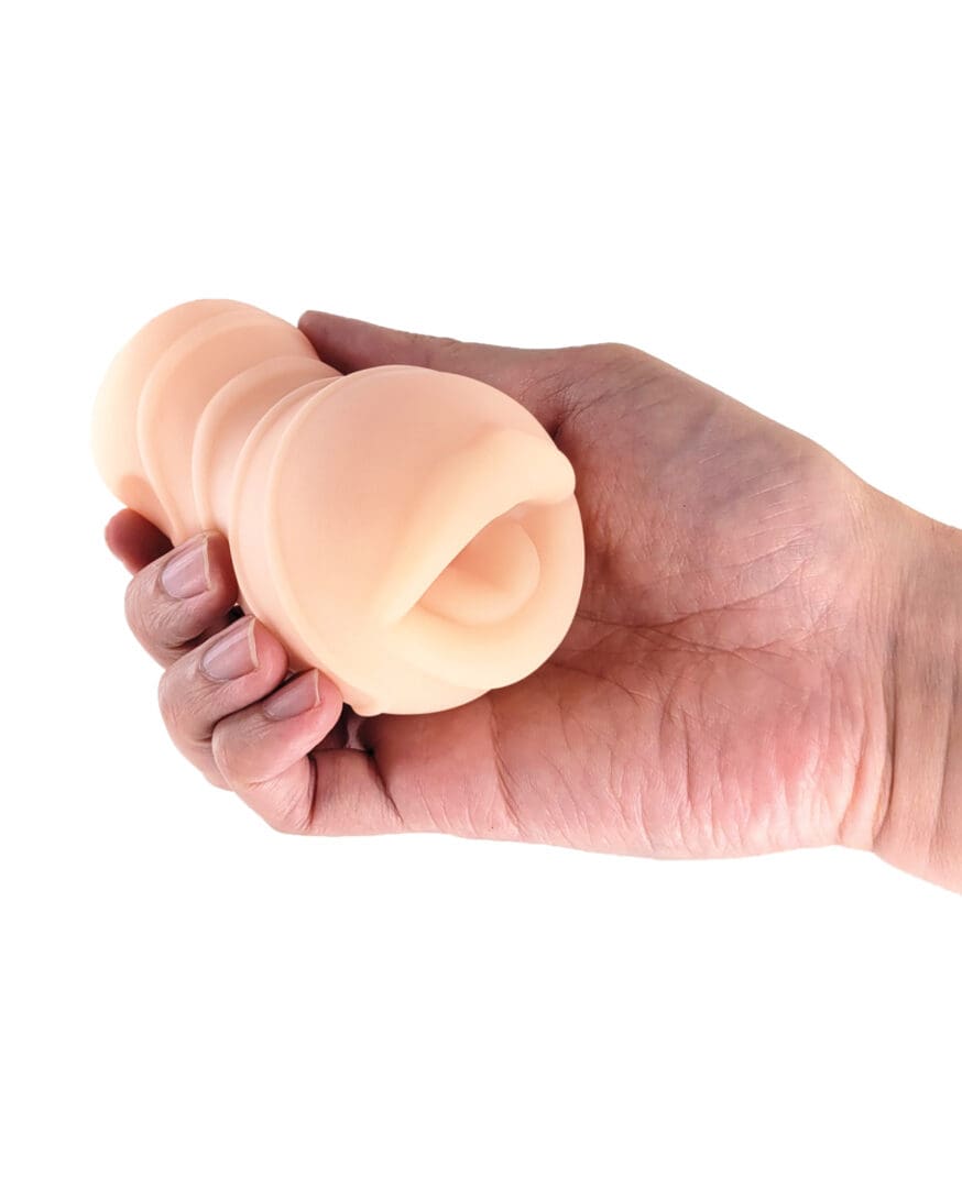 Pocket Pals Mouth Stroker - White - Image 3