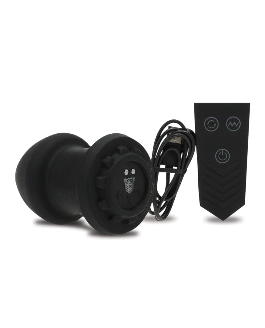 Fort Troff Robo Rimmer Vibrating Anal Plug w/Remote Control - Black - Image 4