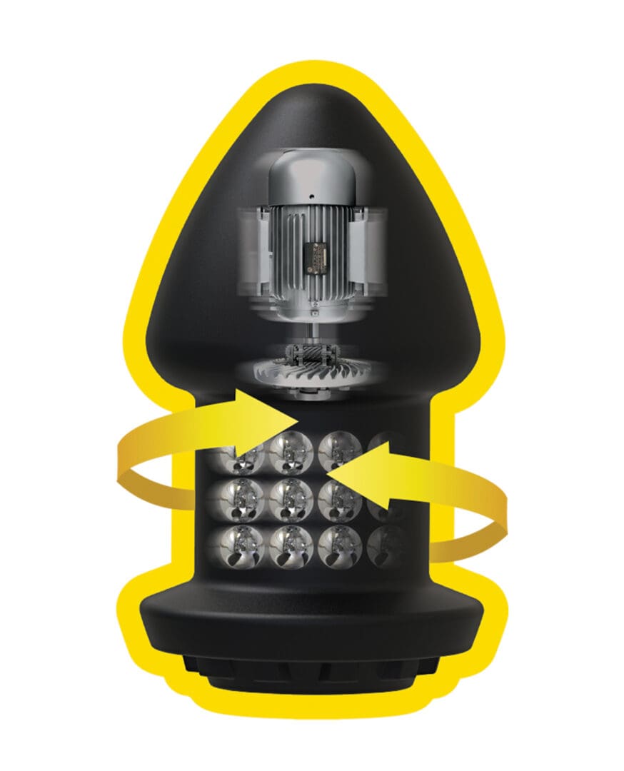 Fort Troff Robo Rimmer Vibrating Anal Plug w/Remote Control - Black - Image 5